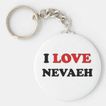 I Love Nevaeh Key Chain