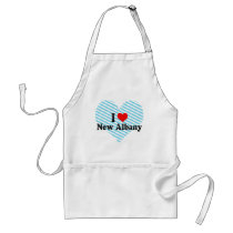 I Love New Albany, United States Apron