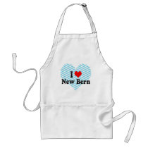I Love New Bern, United States Apron