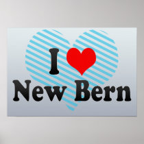 I Love New Bern, United States Posters