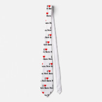 I Love New Bern, United States Neckwear
