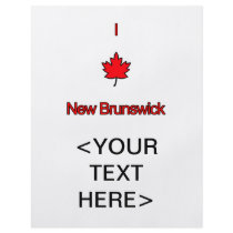 I Love New Brunswick Personalized Flyer