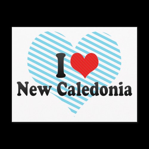 I Love New Caledonia Postcards