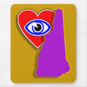 I love New Hampshire mousepad by Duncan_Reed I love New Hampshire mousepad