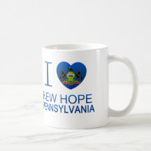 I Love New Hope, PA Mugs