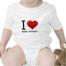 I LOVE NEW JERSEY BODYSUIT
