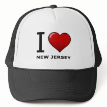 I LOVE NEW JERSEY HATS