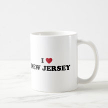 I Love New Jersey Mugs