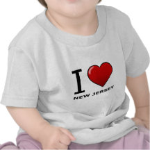 I LOVE NEW JERSEY TEE SHIRT
