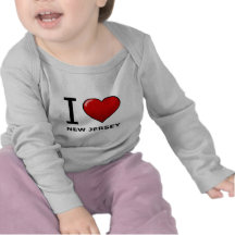 I LOVE NEW JERSEY TSHIRT