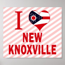 I love New Knoxville, Ohio Print