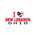 I love New Lebanon, Ohio Tshirt