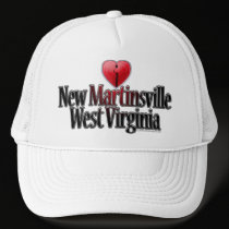 I Love New Martinsville hats