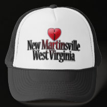 I Love New Martinsville hats