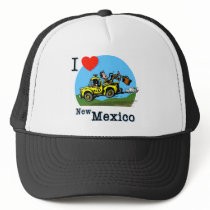 I Love New Mexico Country Taxi hats
