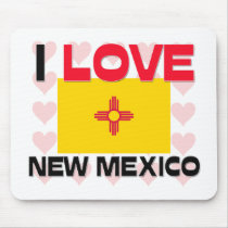 I Love New Mexico mousepads