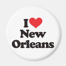 I Love New Orleans Magnet