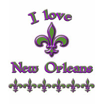 Amo las camisetas de New Orleans, tazas, botones camisetas by FrenchBaby Amo las camisetas de New Orleans, tazas, botones camisetas