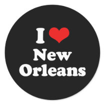 I Love New Orleans Tshirt White Tshirt Stickers