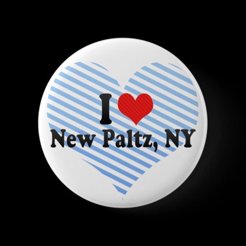 I Love New Paltz, NY Button