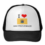 I Love New Providence New Jersey Hats
