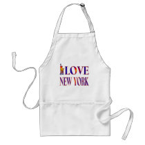 I LOVE NEW YORK APRON