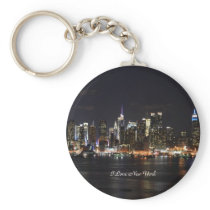 I Love New York, Bright Lights, City Lights Keychain