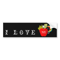 I Love New York bumper stickers