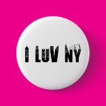 I Love New York Pinback Button