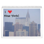 I Love New York Calendar