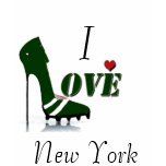 I LOVE NEW YORK football tee