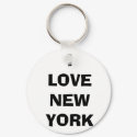 I LOVE NEW YORK keychains