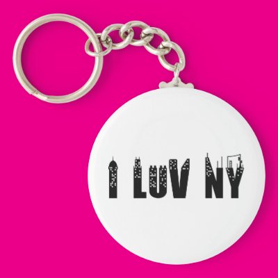 I Love New York Keychain Zazzle_keychain I Love New York Keychain Zazzle_keychain