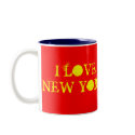 I LOVE NEW YORK mugs