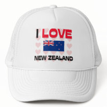 I Love New Zealand hats by tshirtshirts I Love New Zealand hats