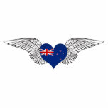 I Love New Zealand -wings Cut Outs
