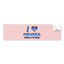 I love Newark, New York Bumper Sticker
