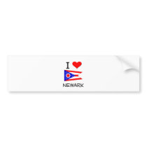 I Love Newark Ohio Bumper Sticker