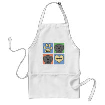 I Love Newfoundlands aprons