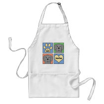 I Love Newfoundlands aprons