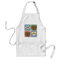 I Love Newfoundlands aprons