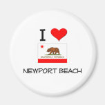 I Love NEWPORT BEACH California Magnet