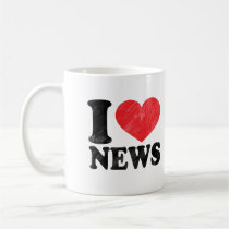 I Love News mugs