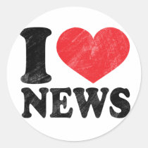 I Love News stickers