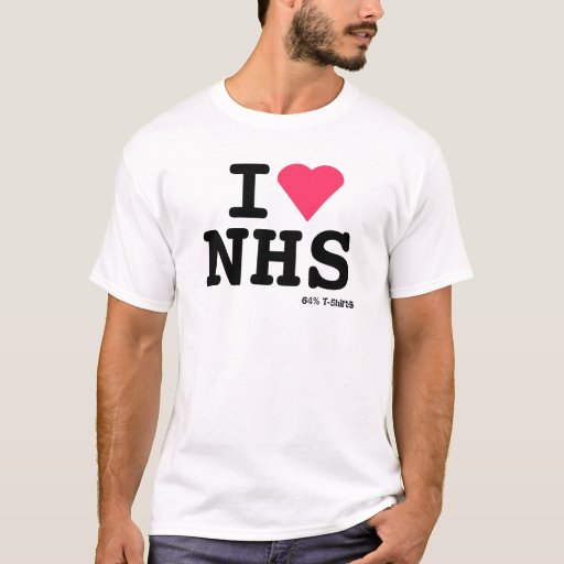 in the style nhs t shirt