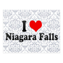 I Love Niagara Falls, Canada postcards
