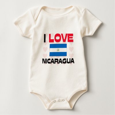 I Love Nicaragua Tshirt by tshirtshirts