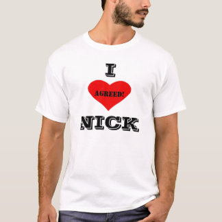 nick nick shirt