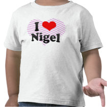 I Love Nigel, South Africa Tees