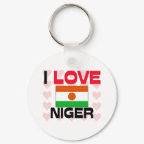 I Love Niger keychains by tshirtshirts I Love Niger keychains